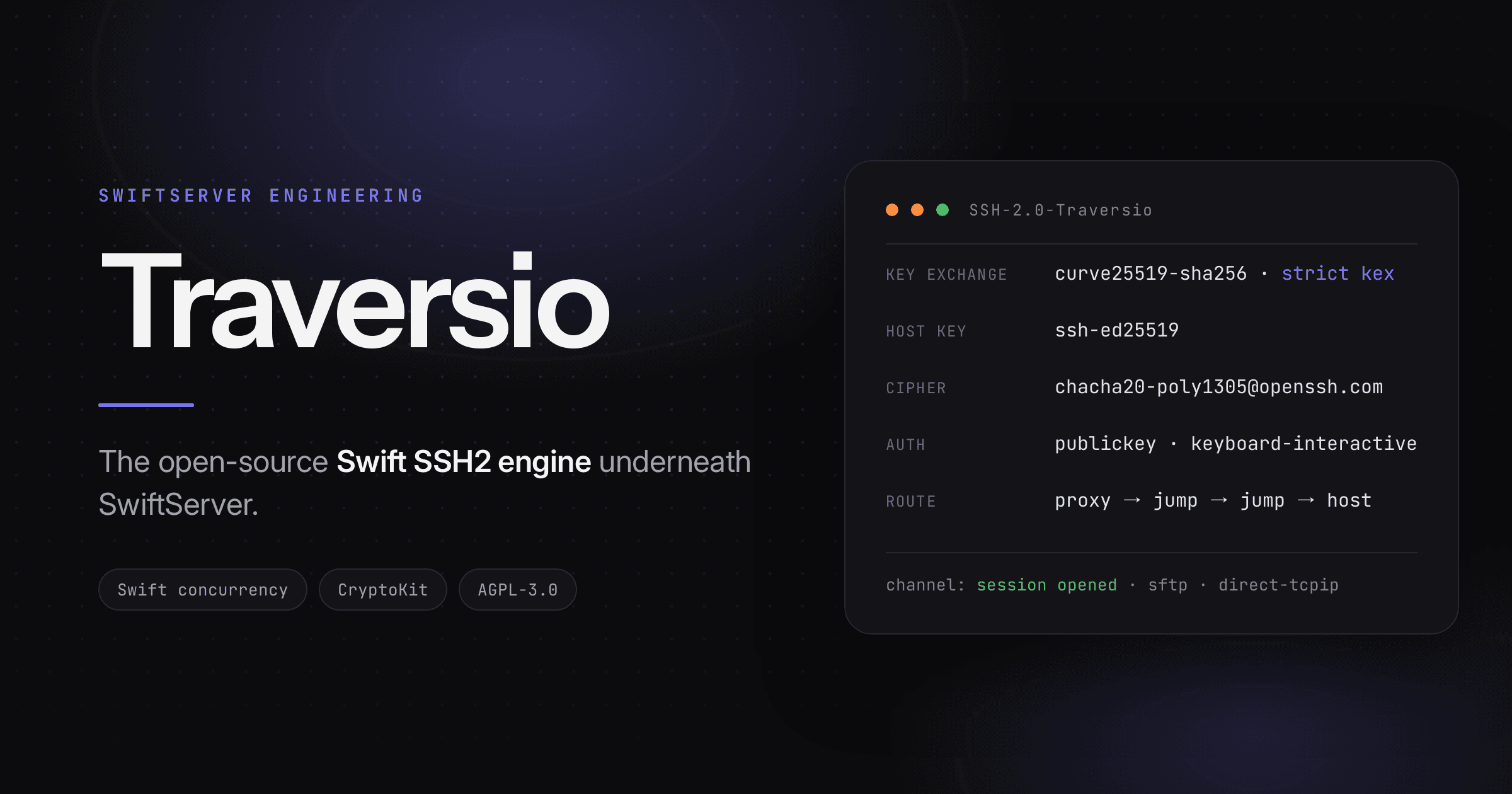 SwiftServer 为什么自研 SSH 引擎
