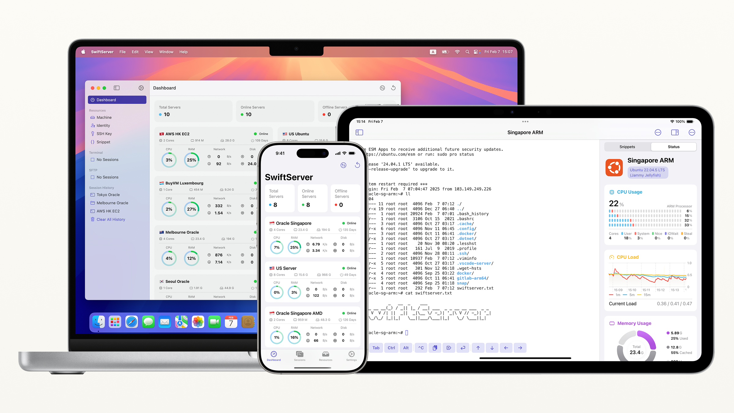 swift server side frameworks | pdf Images High Quality... Introducing SwiftServer - Linux Monitoring, SSH Terminal, and more ...